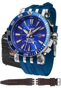 Zegarek męski Vostok Europe NH34-575A716S niebieski. Kolor: niebieski #1