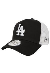 New Era - Czapka z daszkiem damska Los Angeles Dodgers MLB Clean Cap. Kolor: czarny. Materiał: bawełna, poliester