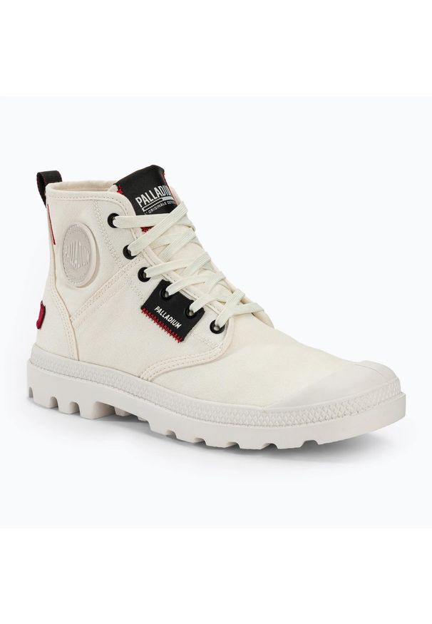Trampki Palladium Pampa Hi Patch. Kolor: biały