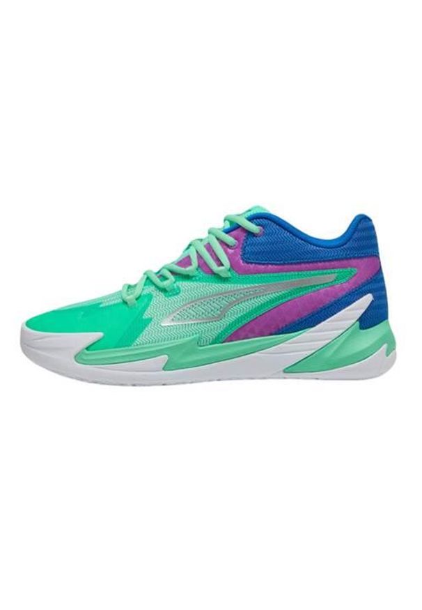 Buty koszykarskie męskie Puma Dagger. Kolor: wielokolorowy. Materiał: materiał, syntetyk. Szerokość cholewki: normalna