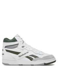 Reebok Sneakersy BB 4000 II Mid ID1521 Biały. Kolor: biały. Materiał: skóra