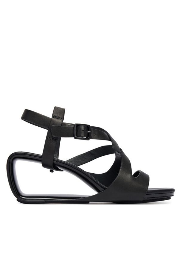 United Nude Sandały Mobius Straps Mid 109980116 Czarny. Kolor: czarny. Materiał: skóra