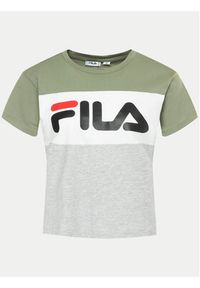 Fila T-Shirt Allison 682125 Kolorowy Regular Fit. Materiał: bawełna. Wzór: kolorowy #6