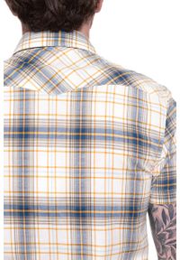 Lee - LEE SS WESTERN BRIGHT WHITE L640DKLJ 112115267. Okazja: na imprezę. Materiał: bawełna, materiał, jeans. Długość rękawa: krótki rękaw. Długość: krótkie. Wzór: aplikacja. Sezon: lato. Styl: klasyczny #4