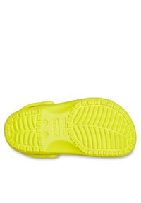 Crocs Klapki Classic Kids Clog 206991 Żółty. Kolor: żółty