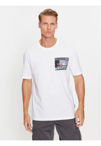 BOSS - Boss T-Shirt TeeMotor 50495741 Biały Relaxed Fit. Kolor: biały. Materiał: bawełna