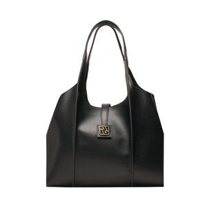 J.ESTINA ■GINO SM クロスバック Black J.ESTINA DELLA SM Shoulder Crossbody Tote Black Leather