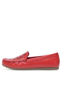 Lasocki Mokasyny GRD-D520-02 Czerwony. Kolor: czerwony. Materiał: skóra #7