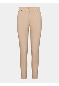 Maryley Spodnie materiałowe 24EB52Z/43PG Beżowy Regular Fit. Kolor: beżowy. Materiał: syntetyk #4