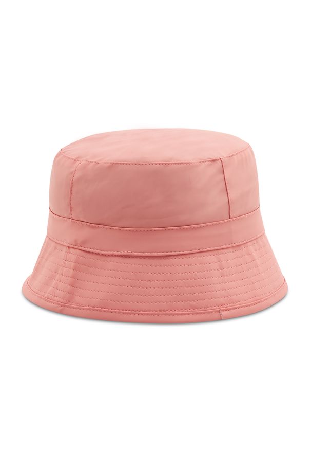 Rains - Kapelusz RAINS - Bucket Hat 2001 Coral. Kolor: różowy. Materiał: materiał, poliester