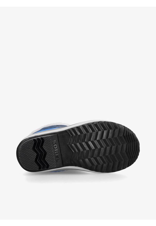 sorel - Buty zimowe dziecięce Sorel Yoot Pac Nylon Boot WP. Kolor: niebieski. Materiał: nylon. Sezon: zima. Sport: turystyka piesza
