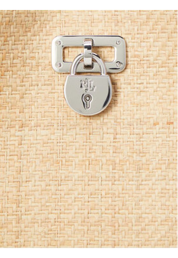 Lauren Ralph Lauren - LAUREN RALPH LAUREN Torebka 431966751001 Brązowy. Kolor: brązowy. Materiał: skórzane