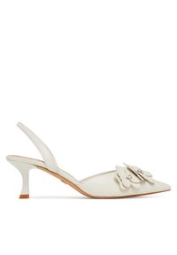 Aldo Sandały Leilania 13966836 Biały. Kolor: biały. Materiał: skóra