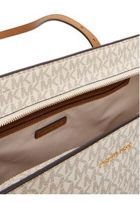MICHAEL Michael Kors Torebka Quinn 30T5GQNT9B Beżowy. Kolor: beżowy. Materiał: skórzane #5