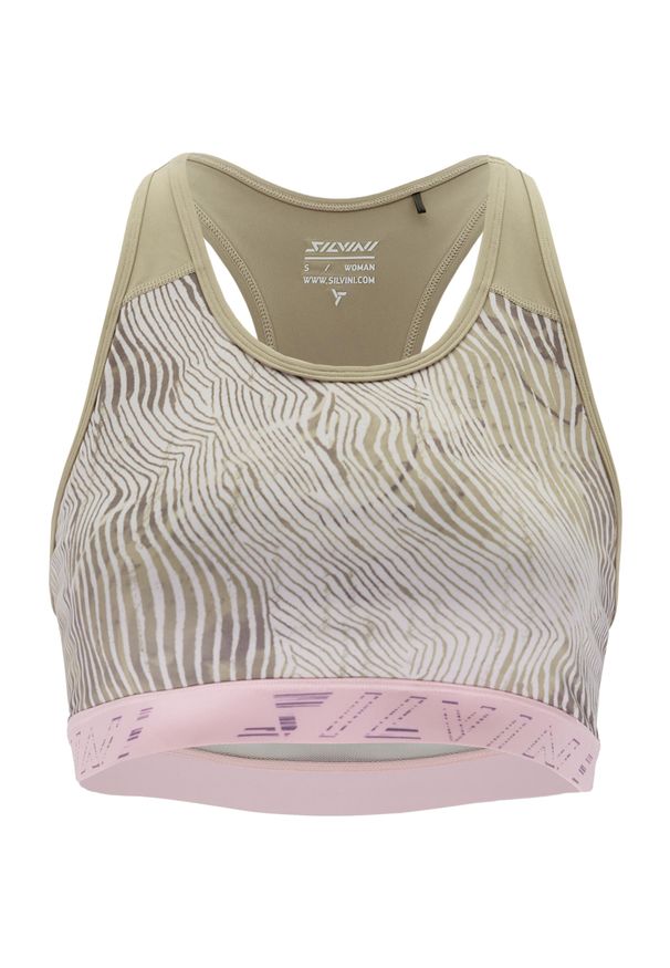 Silvini - Biustonosz SILVINI Women Bras Arnata WA1929. Kolor: beżowy, wielokolorowy, biały