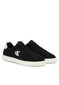 Calvin Klein Sneakersy Low Prof Cupsole Su HM0HM02125 Czarny. Kolor: czarny. Materiał: zamsz, skóra #6
