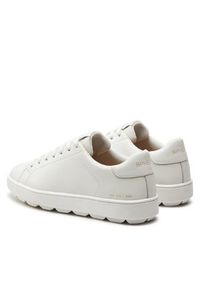 Geox Sneakersy D Spherica Ecub-1 D45WEB 00085 C1000 Biały. Kolor: biały. Materiał: skóra #4