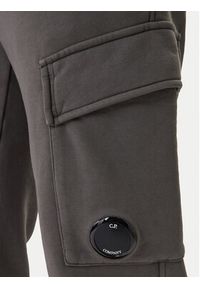 C.P. Company Spodnie dresowe 20CMSP067A110044R Szary Slim Fit. Kolor: szary. Materiał: bawełna #4