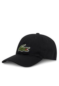 Lacoste Czapka z daszkiem RK3186 Czarny. Kolor: czarny. Materiał: materiał, bawełna