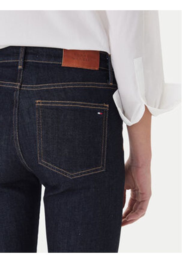 TOMMY HILFIGER - Tommy Hilfiger Jeansy WW0WW46807 Granatowy Bootcut Fit. Kolor: niebieski