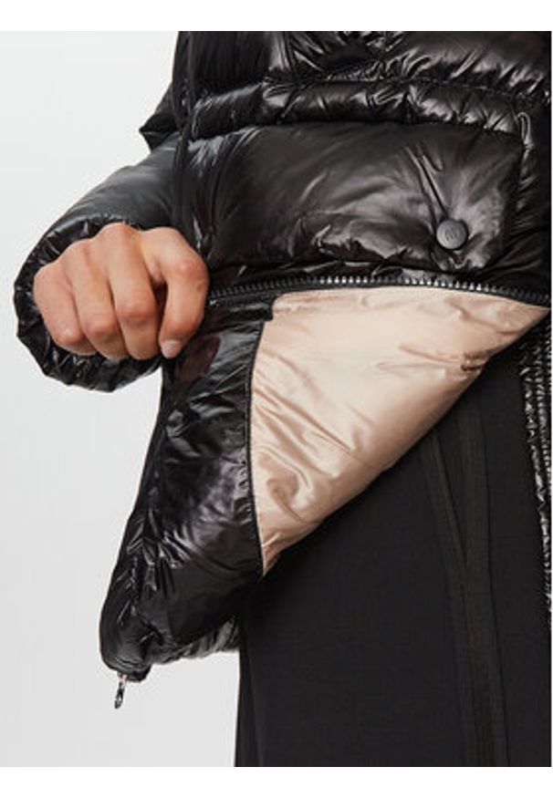 Hetrego - Hetregó Kurtka puchowa Imogen 8K727 23WD05 Czarny Regular Fit. Kolor: czarny. Materiał: syntetyk