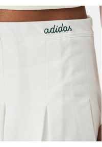 Adidas - adidas Spódnica plisowana Seasonal Essentials Colorpop JZ0193 Biały Loose Fit. Kolor: biały. Materiał: bawełna #3