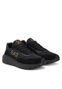 EA7 Emporio Armani Sneakersy X8X186 XK401 U106 Czarny. Kolor: czarny. Materiał: materiał #2