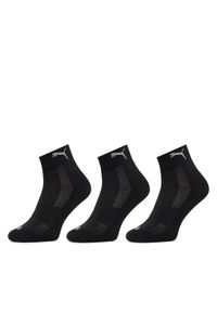 Puma Zestaw 3 par niskich skarpet unisex 938581 01 Czarny. Kolor: czarny. Materiał: materiał, bawełna