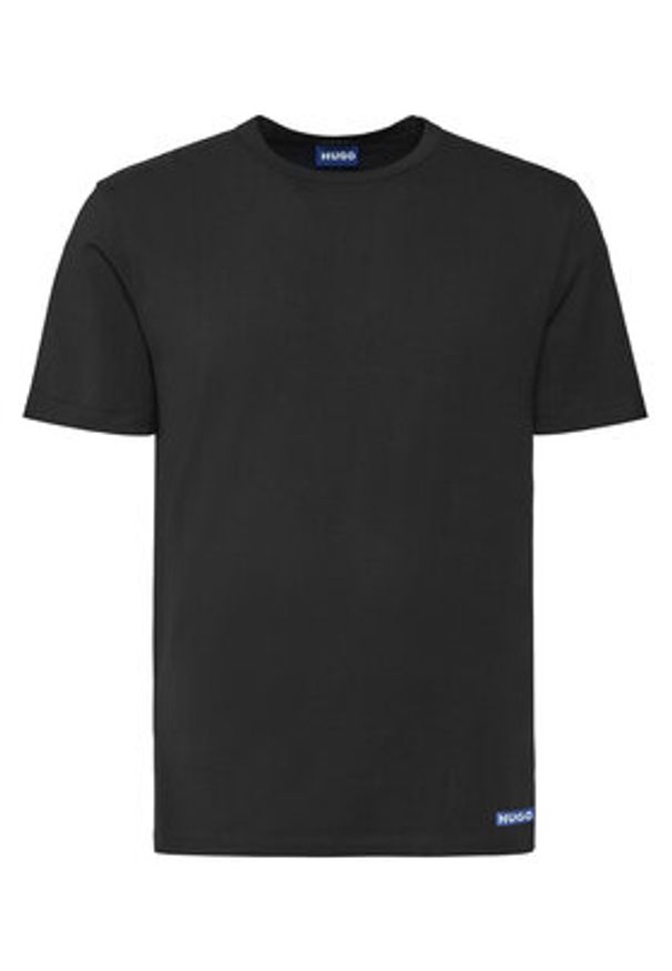 Hugo - HUGO Komplet 2 t-shirtów Naolo 50546933 Czarny Regular Fit. Kolor: czarny. Materiał: bawełna