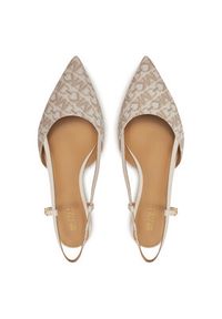 Michael Kors Sandały Veronica 40H3VRFP1B Écru. Materiał: skóra #5