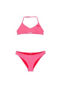 Roxy - dla Dziewczynki ARUBA Różowy. Kolor: różowy. Materiał: poliester, elastan, tkanina #1