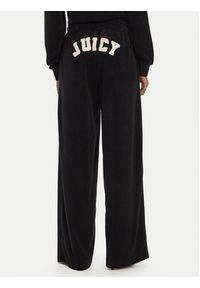 Juicy Couture Spodnie dresowe Regan JCWBJ125335 Czarny Wide Leg. Kolor: czarny. Materiał: bawełna #4