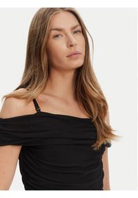 Guess Sukienka koktajlowa W5YK21 KCZC2 Czarny Slim Fit. Kolor: czarny. Materiał: syntetyk. Styl: wizytowy #5