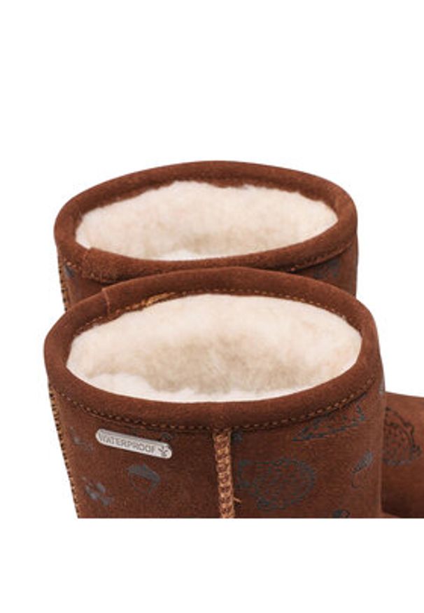 EMU Australia Śniegowce Woodland Brumby K12607 Brązowy. Kolor: brązowy. Materiał: skóra, zamsz