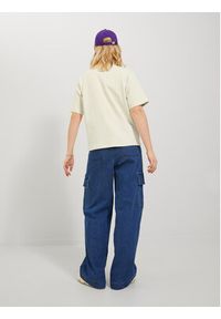 JJXX T-Shirt 12241203 Écru Loose Fit. Materiał: bawełna #3