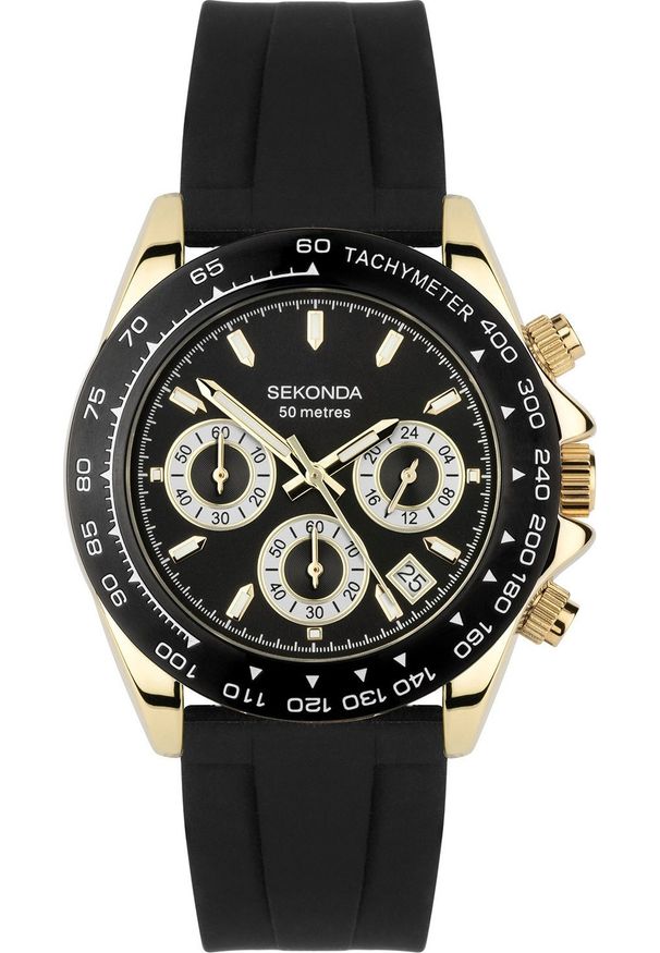 Zegarek Sekonda Zegarek męski Sekonda 30202 czarny. Kolor: czarny