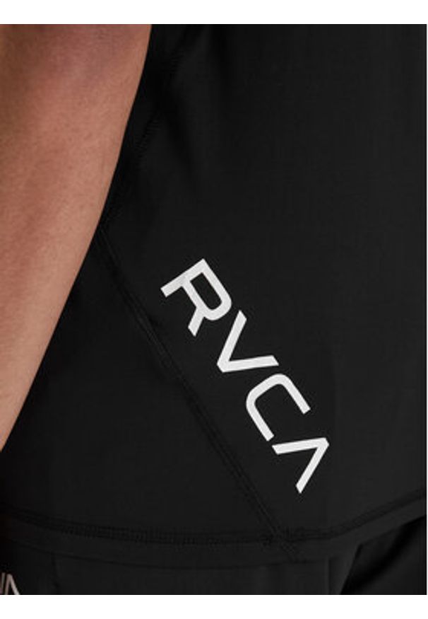 RVCA Koszulka techniczna Sport Vent 23MS013505 Czarny Performance Fit. Kolor: czarny. Materiał: syntetyk
