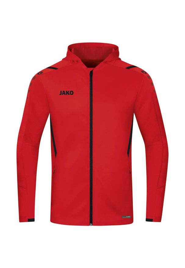 Bluza dresowa z kapturem Jako Challenge. Typ kołnierza: kaptur. Kolor: czarny, czerwony, wielokolorowy. Materiał: dresówka