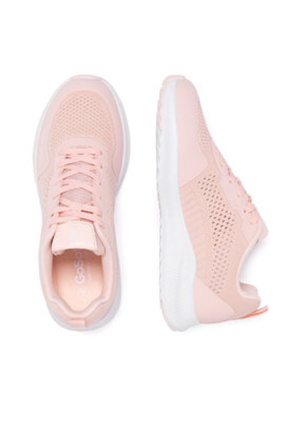 Go Soft Sneakersy WP-12345 Różowy. Kolor: różowy. Materiał: materiał