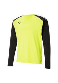Koszulka bramkarska męska Puma teamPACER GK LS. Kolor: wielokolorowy, czarny, żółty. Materiał: jersey