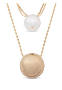 Weekend Max Mara Naszyjnik 2615751084650 Złoty. Materiał: metalowe. Kolor: złoty #3