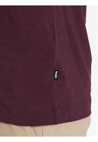 BOSS - Boss T-Shirt 50468347 Fioletowy Regular Fit. Kolor: fioletowy. Materiał: bawełna
