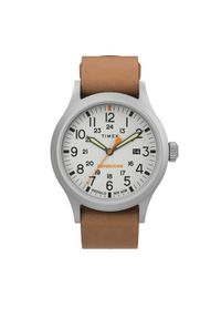 Timex Zegarek Expedition North TW2V07600 Brązowy. Kolor: brązowy