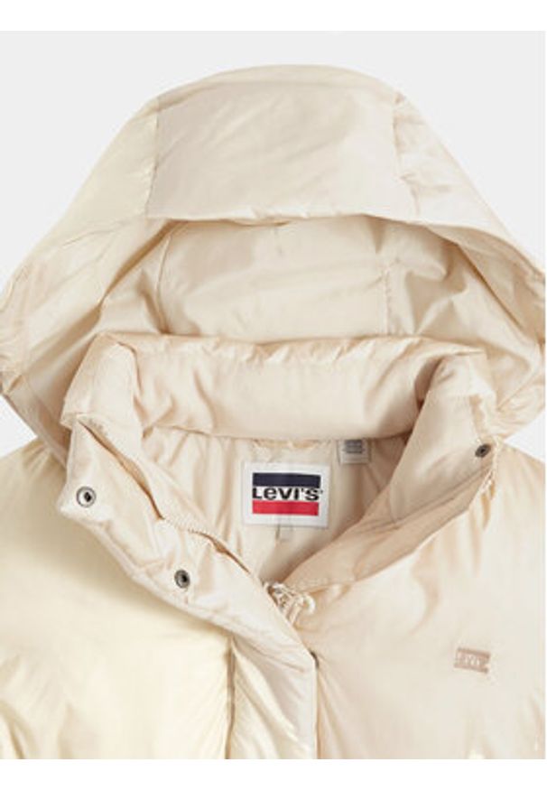 Levi's® Kurtka puchowa Pillow Bubble A5880-0003 Écru Relaxed Fit. Materiał: syntetyk