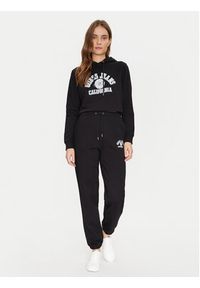 Guess Jeans Spodnie dresowe W5RB63 K68I4 Czarny Regular Fit. Kolor: czarny. Materiał: bawełna #5