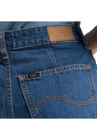 Lee - LEE A LINE FLARE DAMSKIE SPODNIE JEANSOWE JEANSY MID JET L31SKEGT