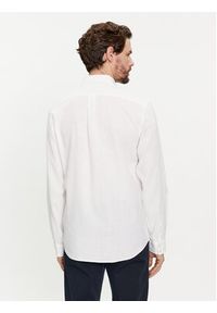 Guess Koszula F4GH00 WG3L0 Biały Regular Fit. Kolor: biały. Materiał: wiskoza, len