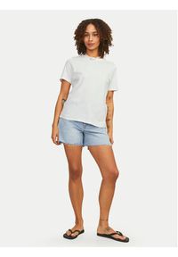JJXX T-Shirt Isla 12255352 Biały Loose Fit. Kolor: biały. Materiał: bawełna #8