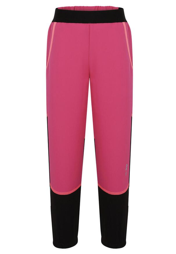 ALPINE PRO - Dziecięce Spodnie Softshell Urafnex Różowe 112-116. Kolor: różowy. Materiał: softshell