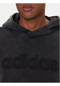 Adidas - adidas Bluza JY2792 Szary Loose Fit. Kolor: szary. Materiał: bawełna